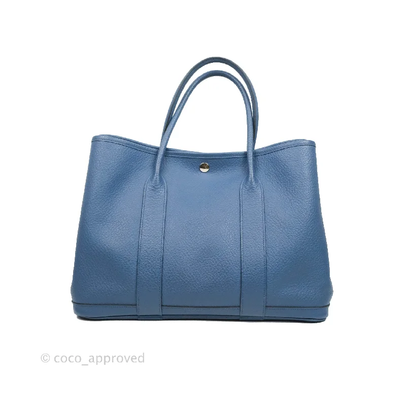 Hermès Bolide 31cm Chocolate Brown Box Calf Leather HandbagHermès Garden Party 36 Blue