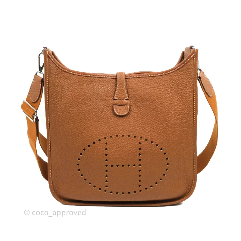 Hermès Picotin Lock 26cm Dark Grey Togo Leather Shopping BagHermes Evelyne III 29 Gold Clemence Palladium Hardware