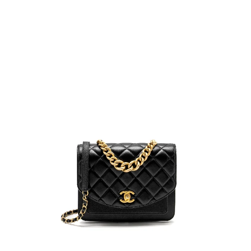 Chanel bags for single parents managing daily lifeChanel Quilted Flap Bag Calfskin/Caviar Black GHW