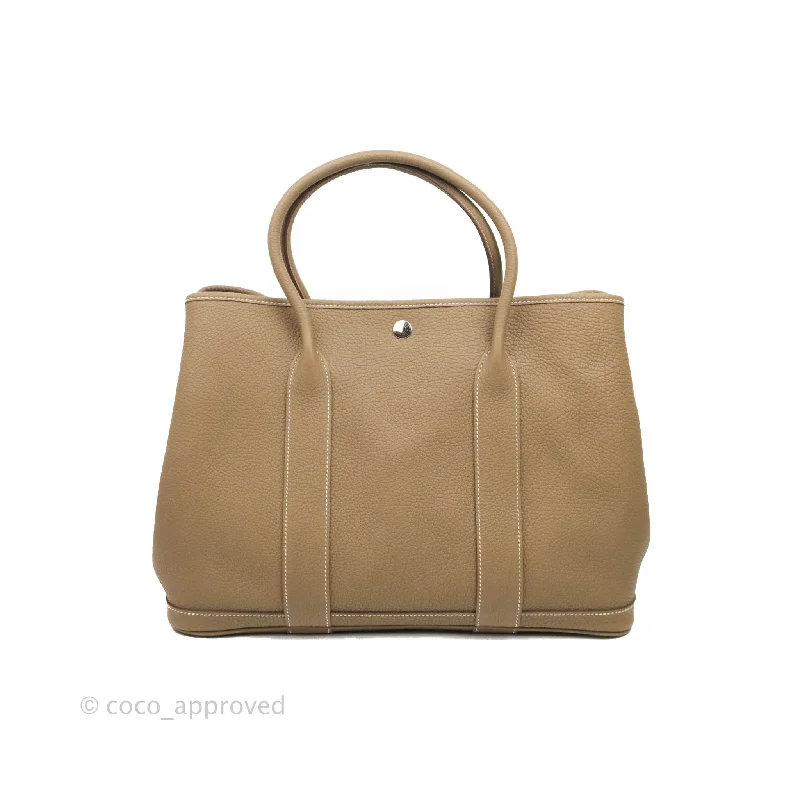 Hermès Kelly Danse 24cm Gold Hardware Goatskin HandbagHermès Garden Party 36 Etoupe