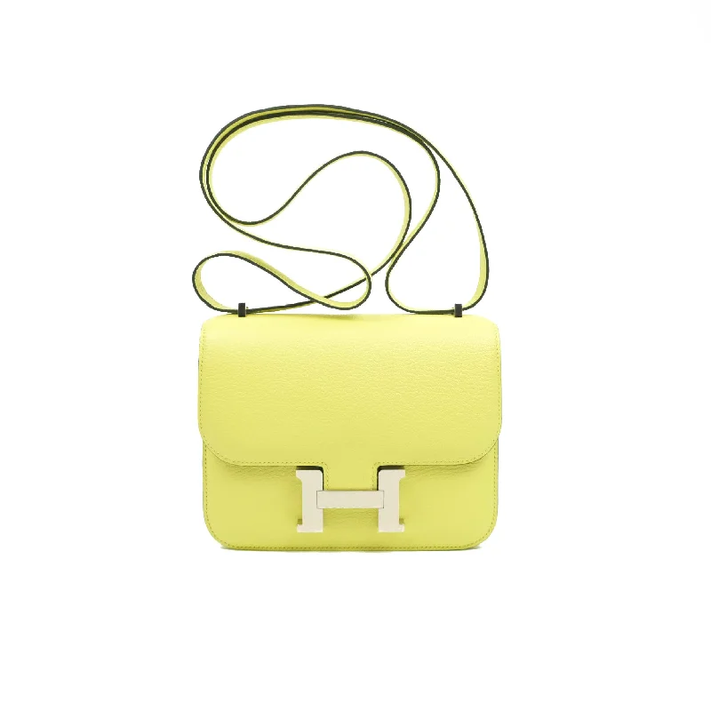 High - Resale Value Hermès Birkin BagsHermès Constance Mini 18cm R9 Jaune Bourgeon Chevre Mysore Palladium Hardware