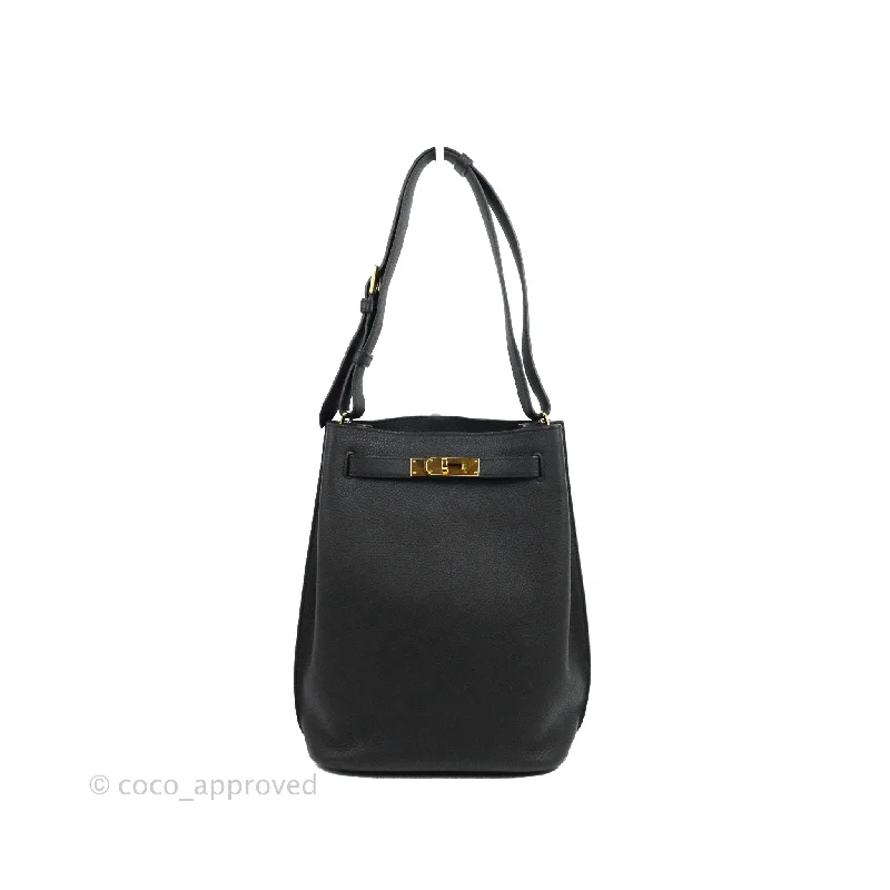 Hermès Picotin Lock Shopping Bags for Young GirlsHermes Togo So Kelly 22 Black Gold Hardware