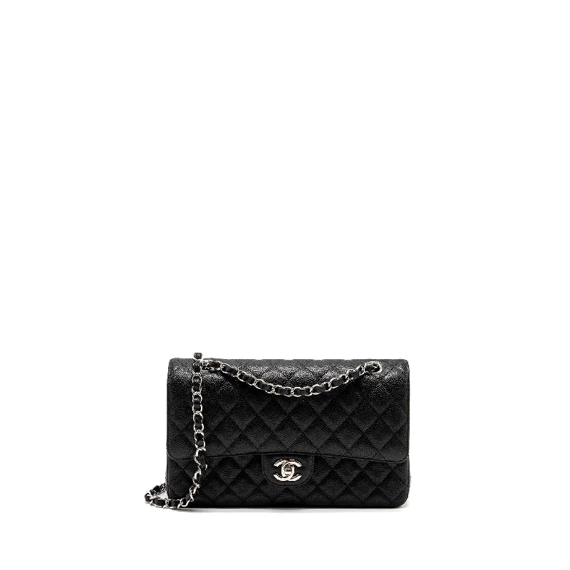 Chanel bags for stage actorsCHANEL Medium Classic Double Flap Bag Caviar Black SHW (Microchip)