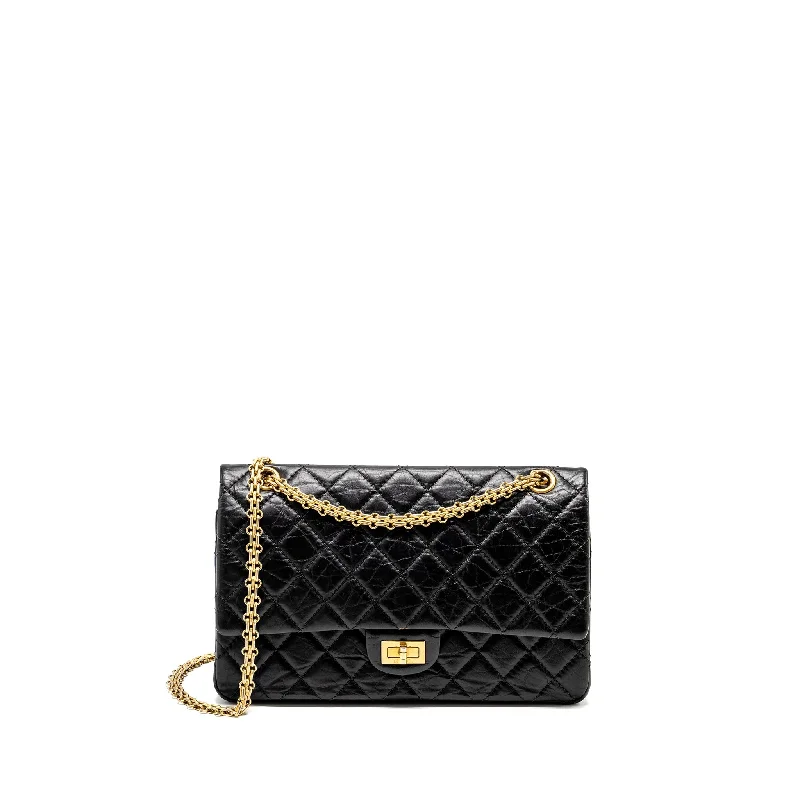 Chanel bags for art gallery openingsChanel Large 2.55 226 Reissue Double Flap Bag Aged Calfskin Black GHW