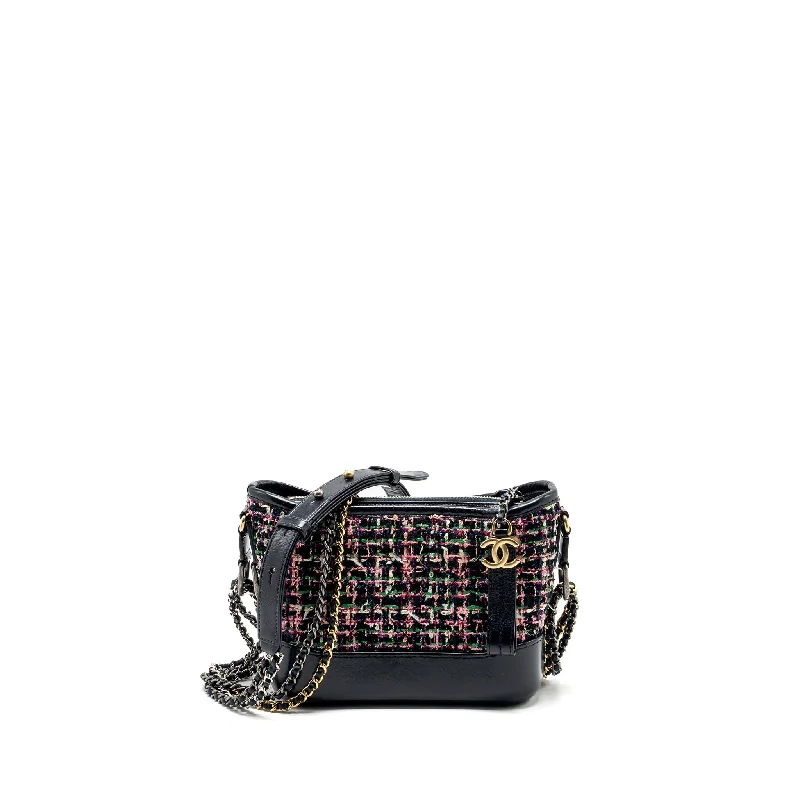 Chanel bags for cheerleading squadsChanel Small Gabrielle Hobo Bag Tweed/Calfskin Multicolour/multicolour hardware