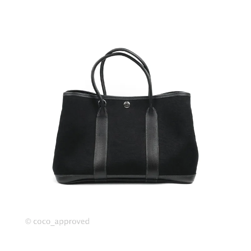 Hermès Lindy Bags Ideal for TravelHermès Garden Party 30 Canvas Black