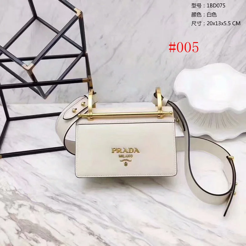 Prada Patent Leather Shoulder Bag in Black with Gold ChainWhimsy Finds - Prada Bags - 052