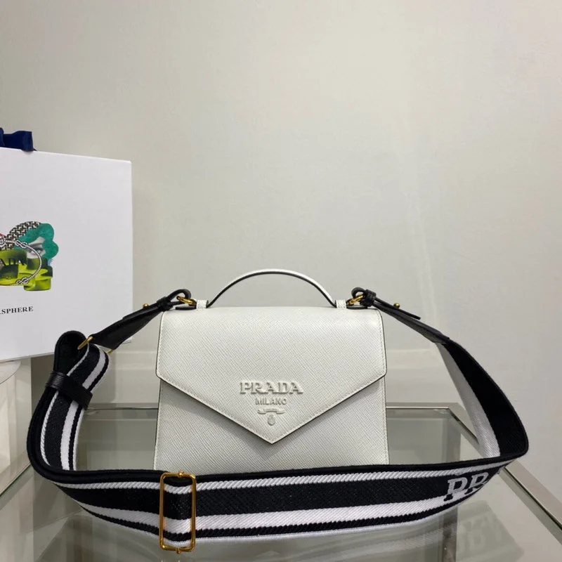 Prada Tessuto Nylon Messenger Bag in Olive Green for TravelWhimsy Finds - Prada Bags - 254