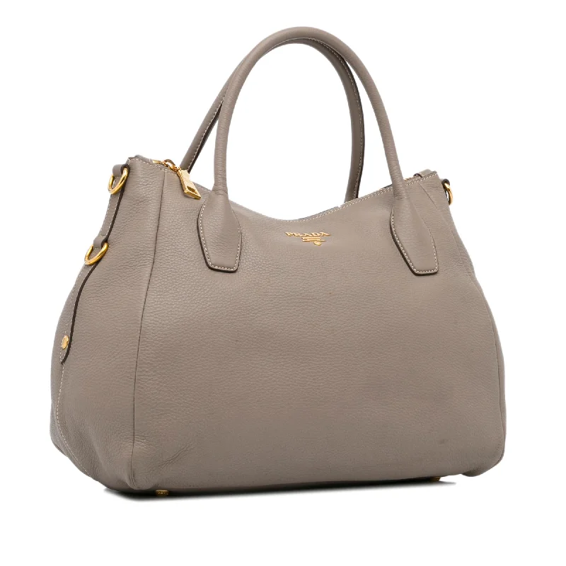 Prada Geometric - Patterned Canvas Bag in Grey for City WalksPrada Vitello Daino Satchel vlbsLQ