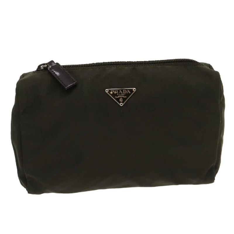 Prada Shearling - Lined Backpack in Camel for Ski TripsPrada Clutch Bag