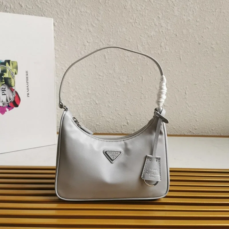 Prada Metallic Patent Leather Bag in Silver for Glamorous NightsWhimsy Finds - Prada Bags - 392