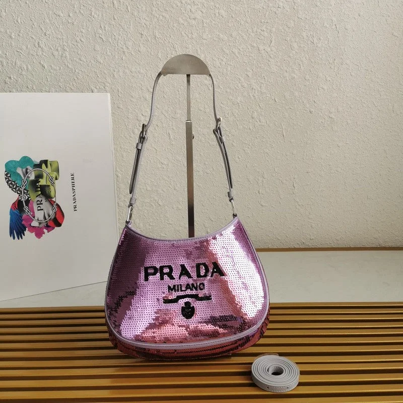 Prada Patent Leather Shoulder Bag in Black with Gold ChainWhimsy Finds - Prada Bags - 390