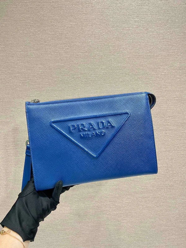 Prada Suede Hobo Bag in Navy with Tassel AccentsWF - Prada Bags - 039