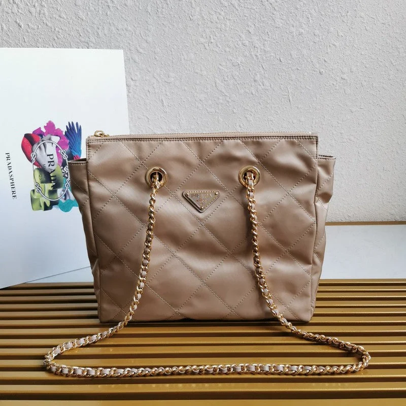 Prada Embroidered Leather Satchel in Brown for Weekend GetawaysWhimsy Finds - Prada Bags - 227