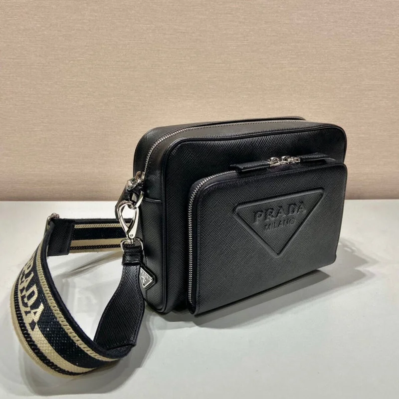 Prada Patent Leather Shoulder Bag in Black with Chunky ChainWhimsy Finds - Prada Bags - 184