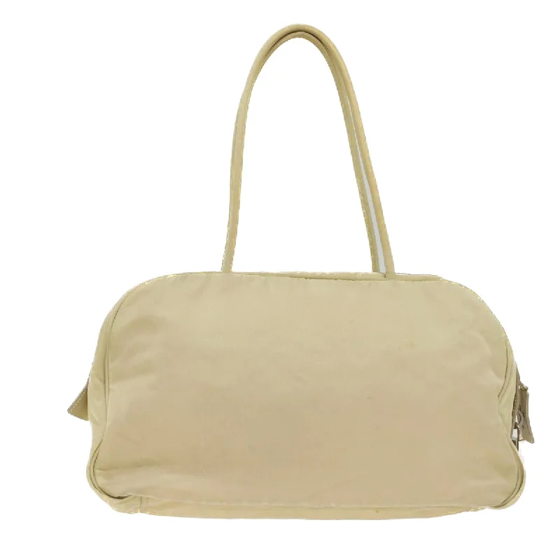 Prada Shearling - Lined Bag in Camel for WinterPrada Hand Bag Nylon White  ki3224