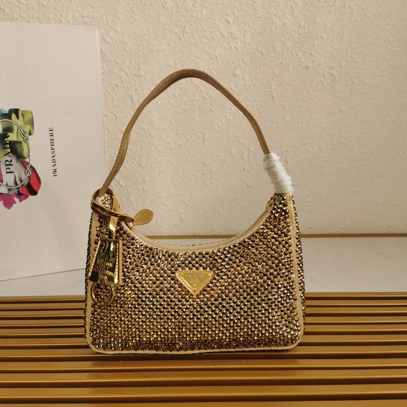 Prada Woven Raffia and Leather Bag in Natural and TanWhimsy Finds - Prada Bags - 004