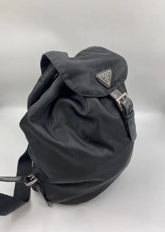 Prada Geometric - Patterned Leather Bag in Grey for MinimalistsPrada Nylon Backpack