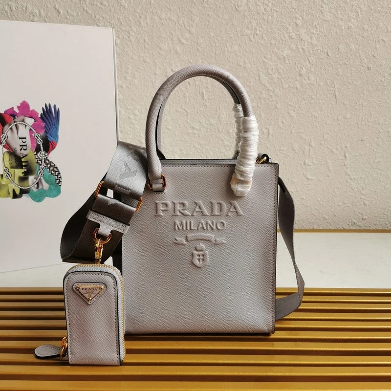 Prada Floral - Printed Canvas Bag in Pastel Colors for SpringWhimsy Finds - Prada Bags - 437