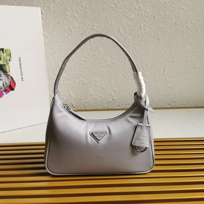 Prada Metallic Patent Leather Bag in Silver for Glamorous NightsWhimsy Finds - Prada Bags - 416