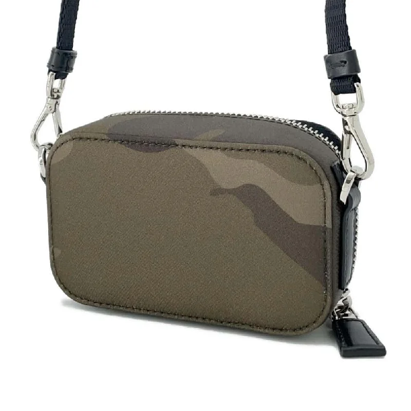 Prada Beaded Nylon Shoulder Bag in Purple for FestivalsPRADA Camouflage Mini Shoulder Bag Khaki Nylon