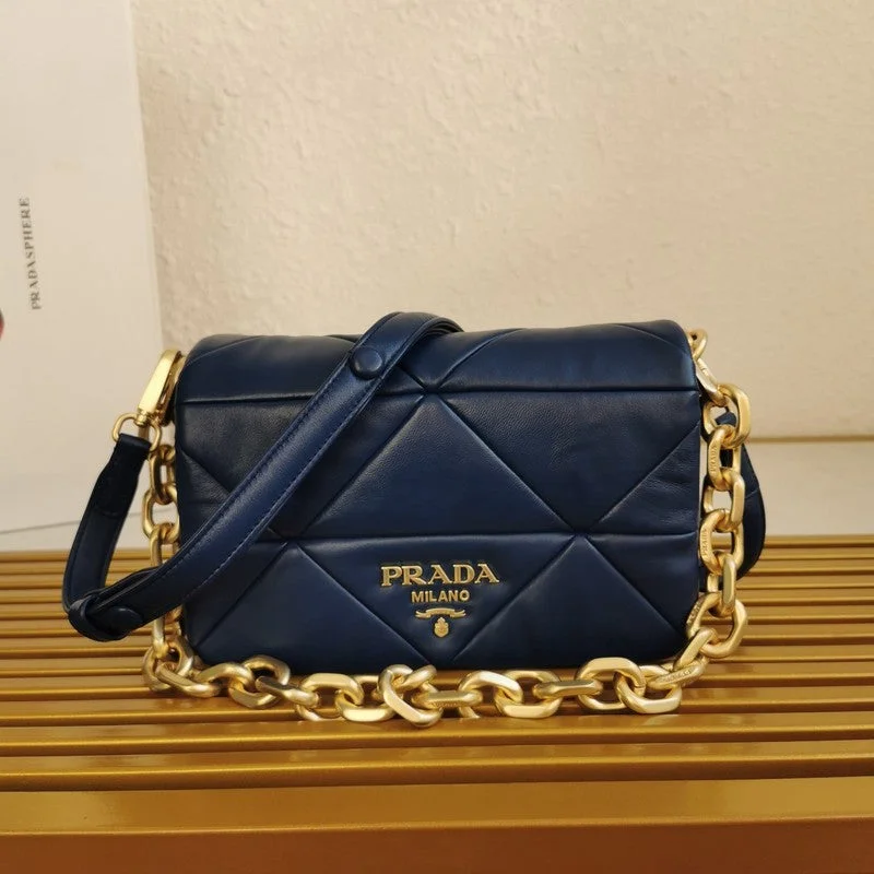 Prada Velvet Shoulder Bag in Royal Purple for EveningWhimsy Finds - Prada Bags - 137