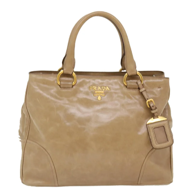 Prada Shearling - Lined Bag in Camel for WinterPrada Shoulder Bag Leather 2way Brown  41960