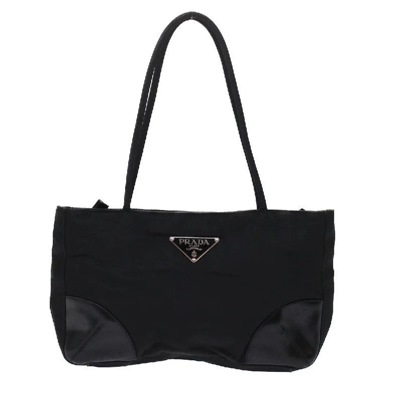 Prada Suede Hobo Bag in Navy with Tassel AccentsPrada Hand Bag Nylon Black  49026