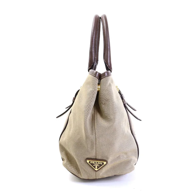 Prada Velvet Shoulder Bag in Royal Purple for EveningPrada HandBag Shoulder Bag Canvas/Leather Brown Ladies